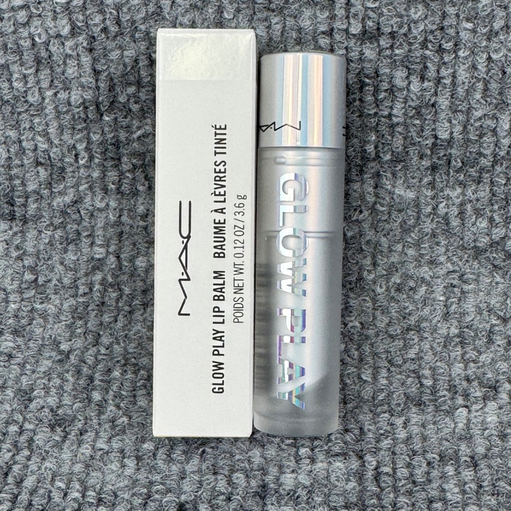 MAC Glow Play Lip Balm 450 Halo At Me Sheer Luminous Finish 0.12oz New in Box